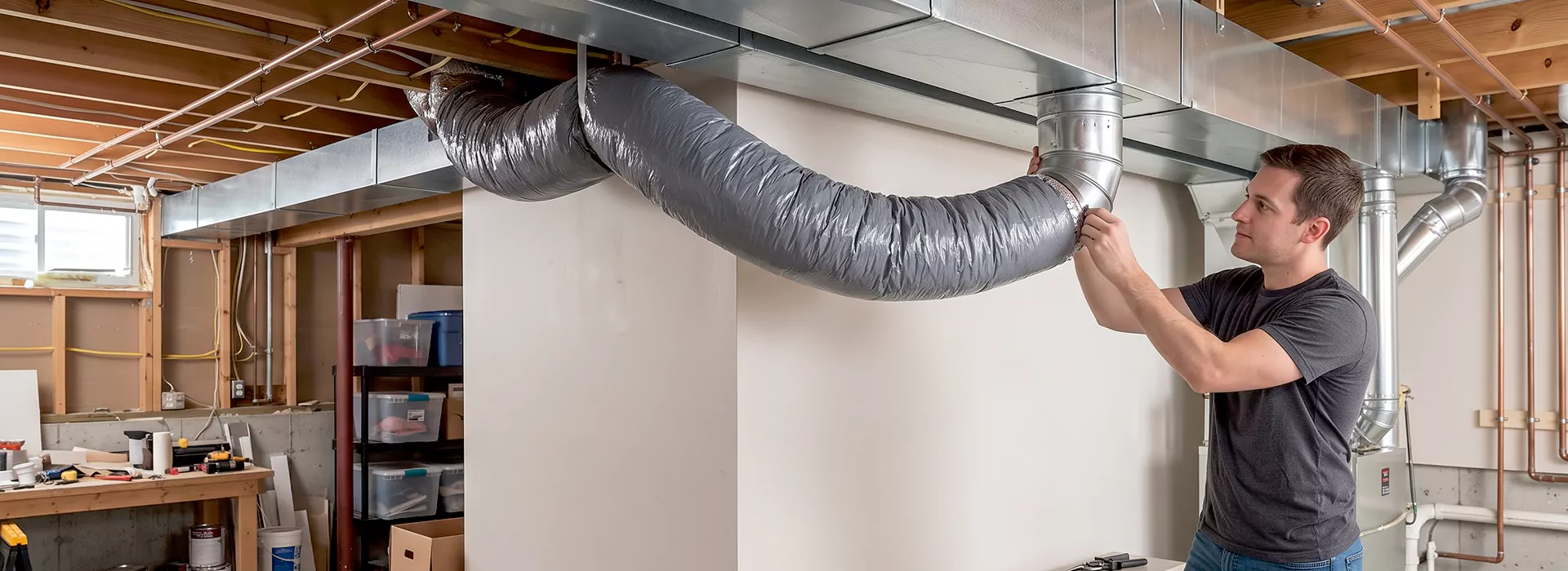 Dryer Vent Hose Installation in Baltimore, Maryland