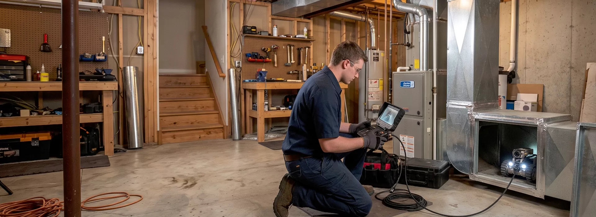 Robotic Duct Inspection Baltimore, Maryland