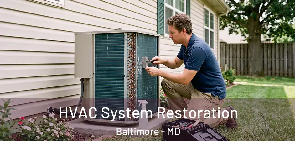  HVAC System Restoration Baltimore - MD