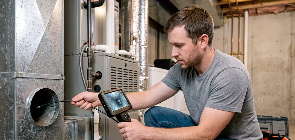 Air Duct Camera Inspection in Baltimore, MD