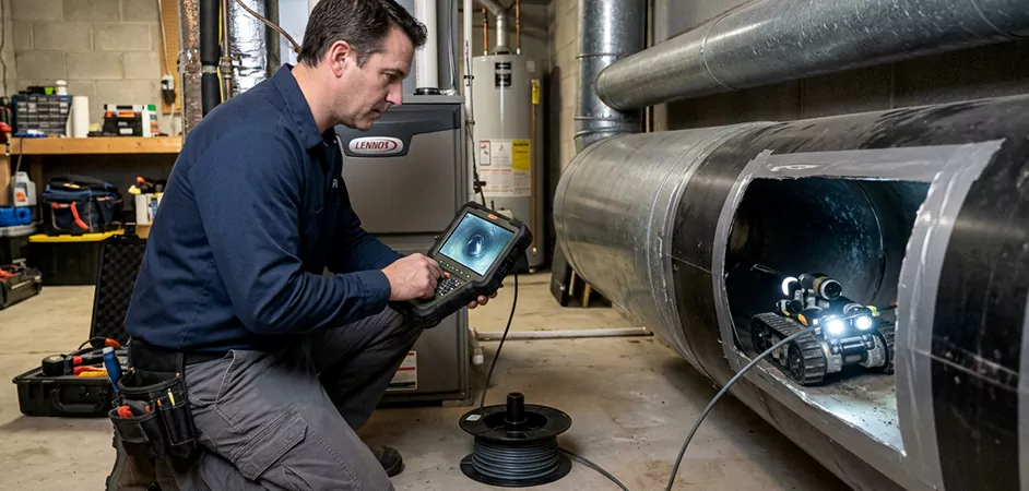 Robotic Duct Inspection in Baltimore, MD