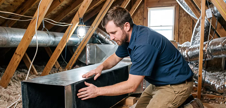 Acoustic Duct Liner Installation in Baltimore