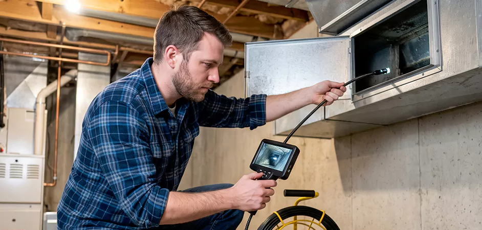 Post-Renovation Duct Inspection in Baltimore