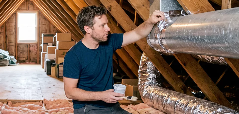 Duct Board Leak Repair in Baltimore