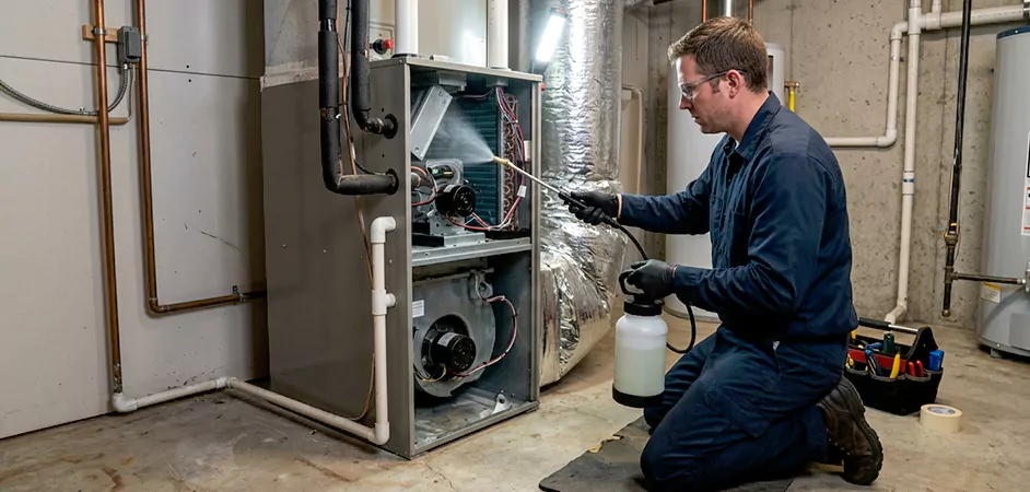 Air Handler Antimicrobial Treatment in Baltimore