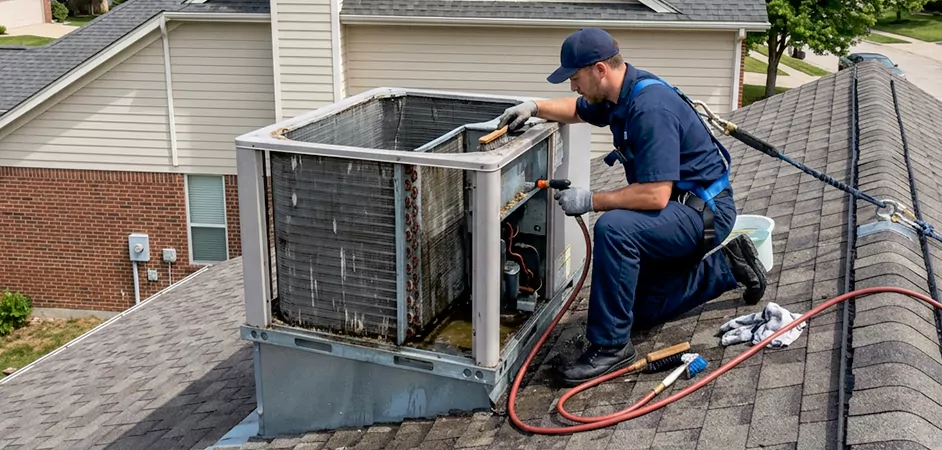 Rooftop Unit Cleaning in Baltimore