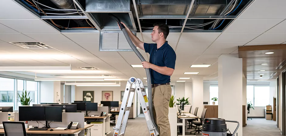 Restaurant Dining Room Duct Cleaning in Baltimore