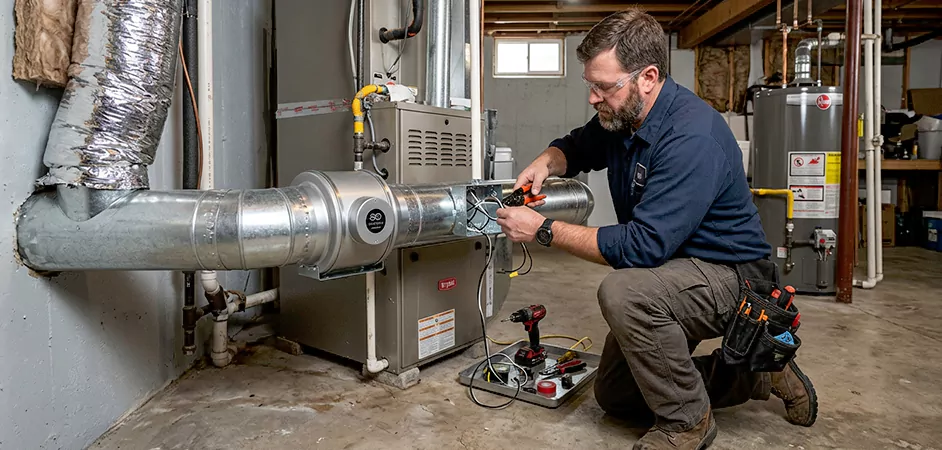 Booster Fan Installation in Baltimore