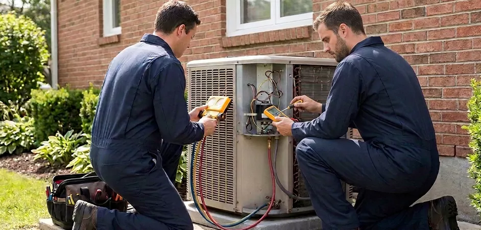 Heat Pump Inspection in Baltimore