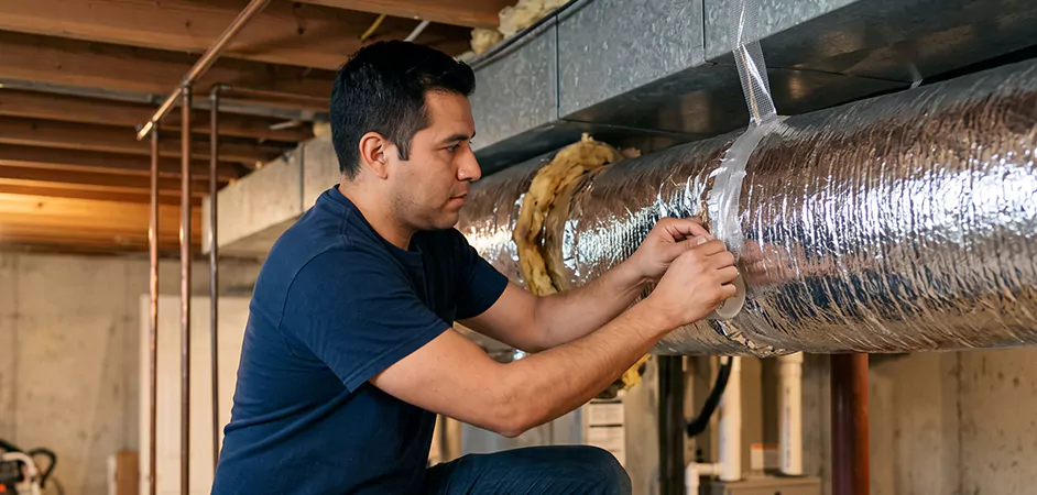 Duct Insulation Upgrade in Baltimore