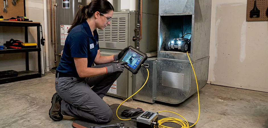 Robotic Duct Inspection in Baltimore