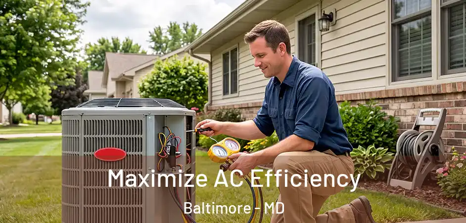 Maximize AC Efficiency Baltimore - MD